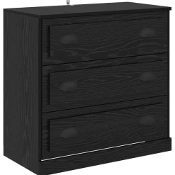 vidaXL Armarios Y Almacenamiento-Vitrina 70 x 35,5 x 67,5 cm Madera contrachapada