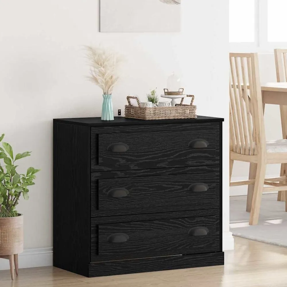 vidaXL Armarios Y Almacenamiento-Vitrina 70 x 35,5 x 67,5 cm Madera contrachapada