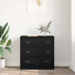 vidaXL Armarios Y Almacenamiento-Vitrina 70 x 35,5 x 67,5 cm Madera contrachapada