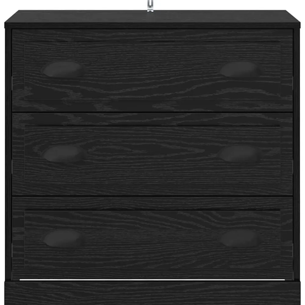 vidaXL Armarios Y Almacenamiento-Vitrina 70 x 35,5 x 67,5 cm Madera contrachapada