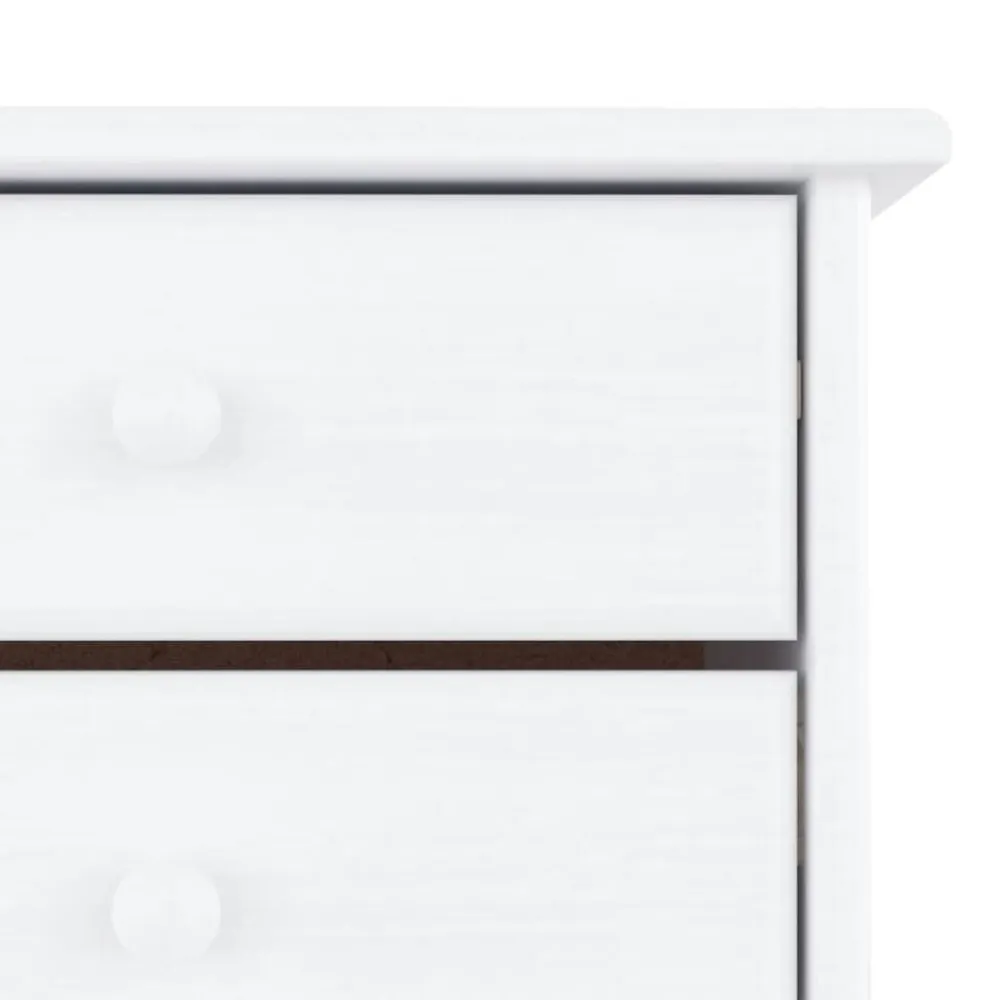 vidaXL Productos Del Hogar-Zapatero ALTA madera maciza de pino 77x35x96 cm