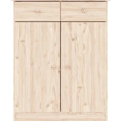 vidaXL Productos Del Hogar-Zapatero ALTA madera maciza de pino 77x35x96 cm