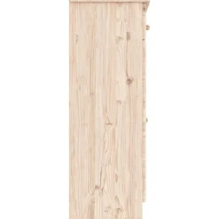vidaXL Productos Del Hogar-Zapatero ALTA madera maciza de pino 77x35x96 cm