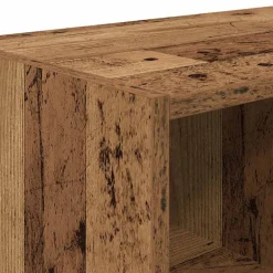 vidaXL Productos Del Hogar-Zapatero apilable madera vieja 89,5x30x40 cm