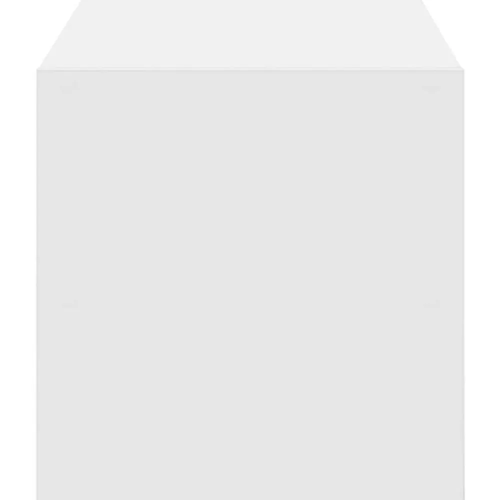 vidaXL Zapatero apilable 60x30x30,5 cm Blanco Outlet