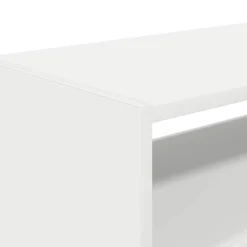 vidaXL Zapatero apilable 60x30x30,5 cm Blanco Outlet