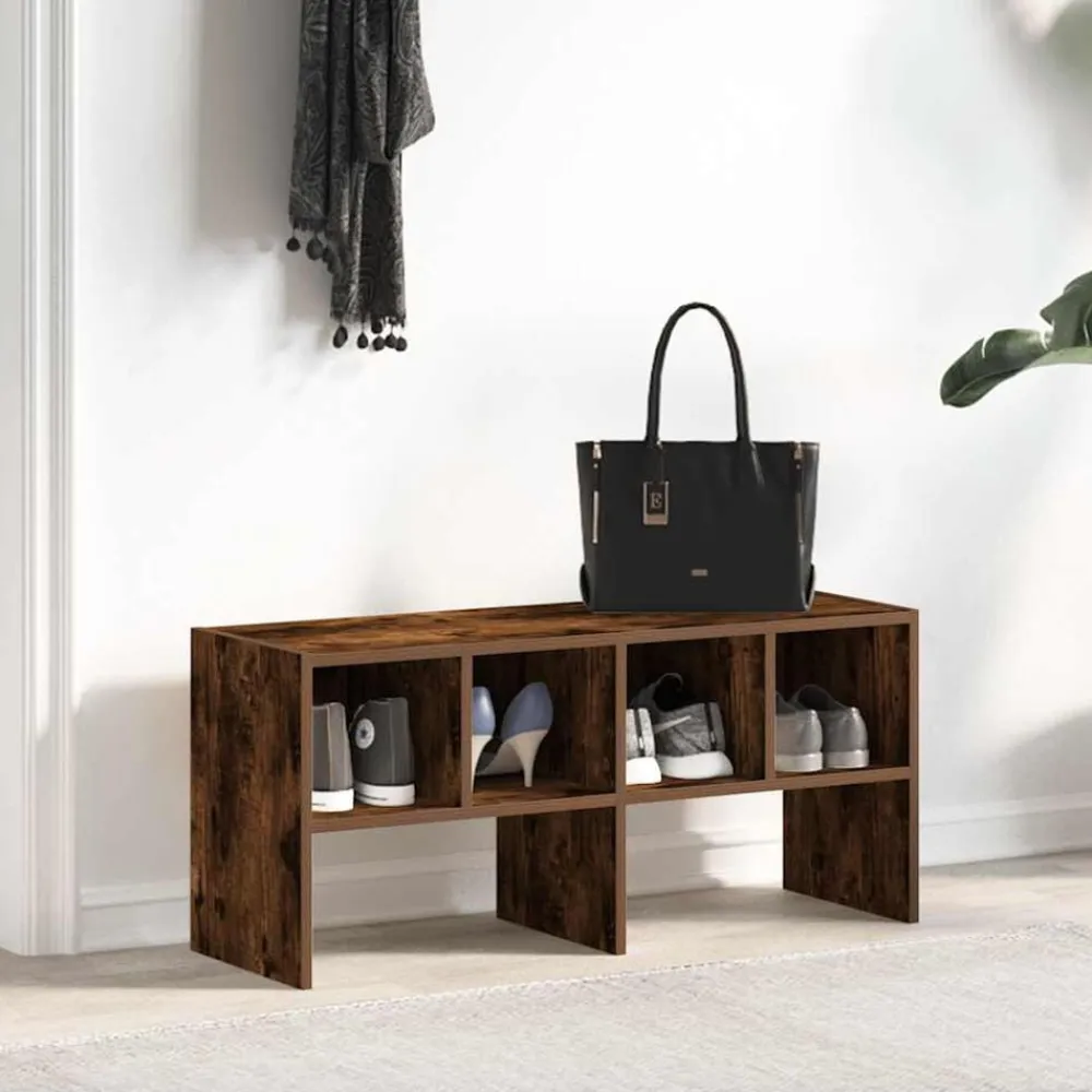 vidaXL Productos Del Hogar-Zapatero apilable 89,5x30x40 cm