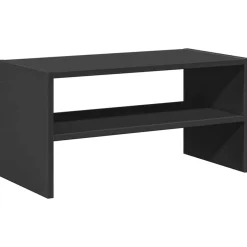 vidaXL Zapatero apilable roble 60x30x30,5 cm Negro Online