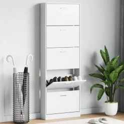 vidaXL Productos Del Hogar-Zapatero con 5 compartimentos
