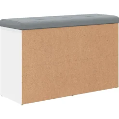 vidaXL Bancos-Zapatero 82x32x50 cm madera de ingeniería