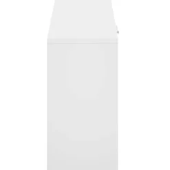 vidaXL Zapatero 80x24x45 cm Blanco New