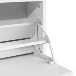 vidaXL Zapatero 80x24x45 cm Blanco New