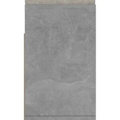 vidaXL Productos Del Hogar-Zapatero cojín contrachapada gris hormigón 104x30x49 cm