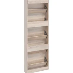 vidaXL Productos Del Hogar-Zapatero color con 5 compartimentos