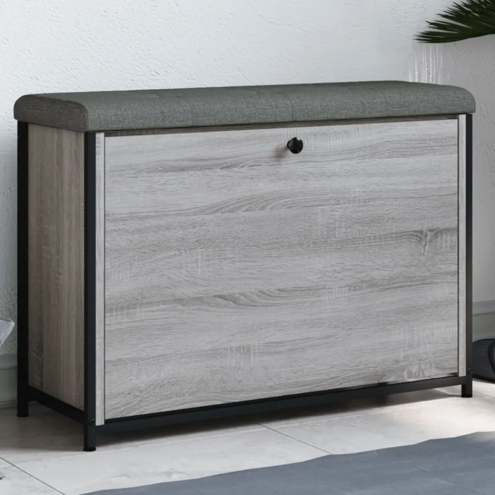 vidaXL Bancos-Zapatero con cajón abatible 82x32x56 cm