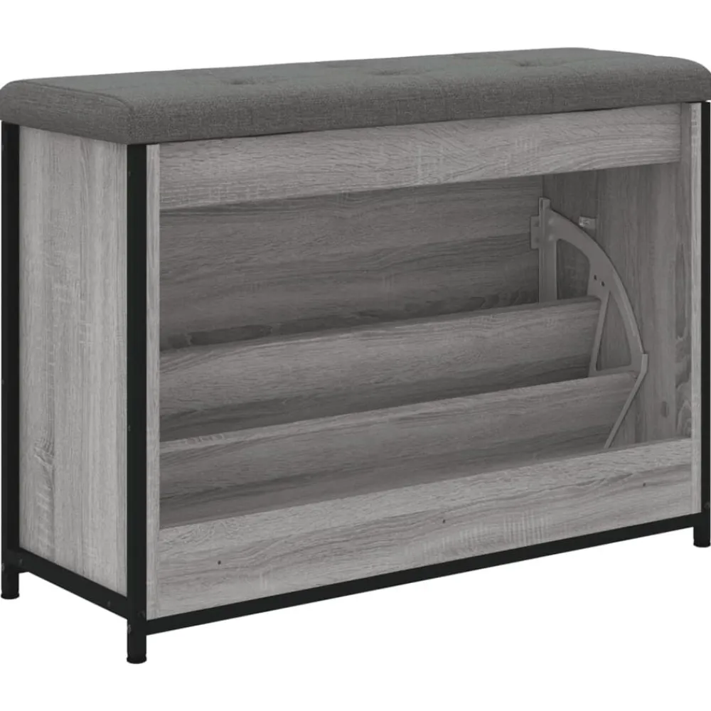 vidaXL Bancos-Zapatero con cajón abatible 82x32x56 cm