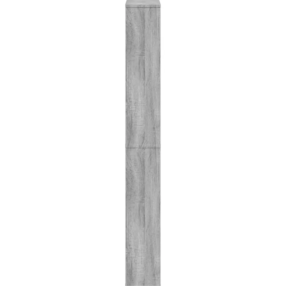 vidaXL Productos Del Hogar-Zapatero con espejo 4 niveles 63x17x134 cm