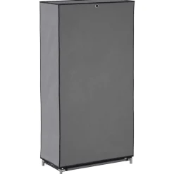 vidaXL Productos Del Hogar-Zapatero con funda de tela 58x28x106 cm