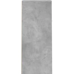 vidaXL Zapatero de contrachapada gris hormigón 60x35x84 cm Gris hormig&oacute;n Best