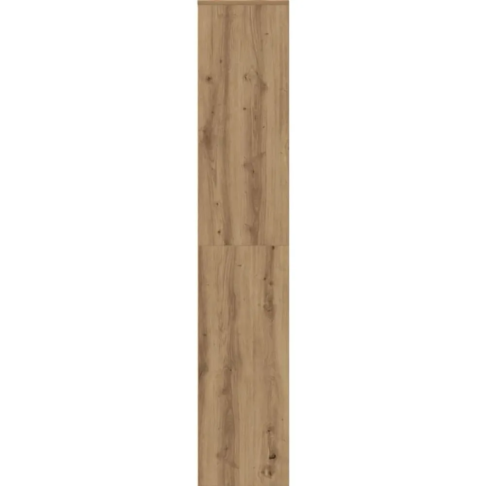vidaXL Productos Del Hogar-Zapatero de madera contrachapada roble artisian 54x34x183 cm