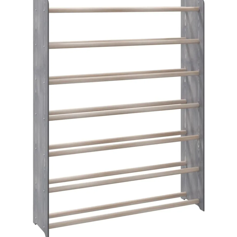 vidaXL Productos Del Hogar-Zapatero de madera contrachapada 90x24x117 cm