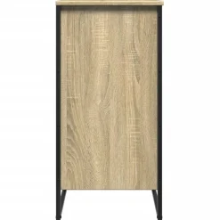 vidaXL Zapatero de madera de ingeniería 80x38x78 cm Roble Sonoma