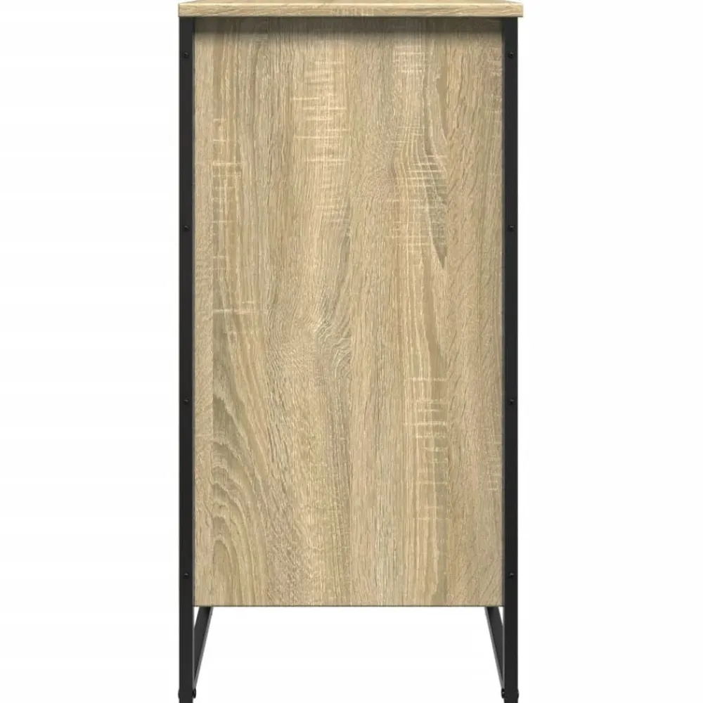 vidaXL Zapatero de madera de ingeniería 80x38x78 cm Roble Sonoma