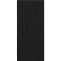 vidaXL Zapatero de madera de 29,5x34x76 cm Roble negro Sale
