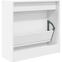 vidaXL Productos Del Hogar-Zapatero de madera de ingeniería 60x21x57 cm