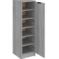 vidaXL Productos Del Hogar|Armarios Y Almacenamiento-Zapatero de madera contrachapada 30x35x100 cm