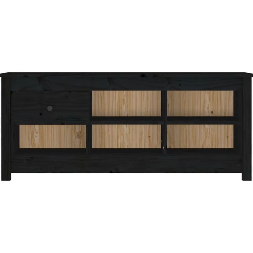 vidaXL Productos Del Hogar-Zapatero de madera maciza de pino 110x38x45,5 cm