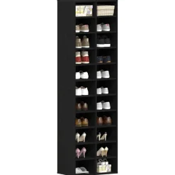vidaXL Productos Del Hogar-Zapatero de madera contrachapada 54x34x183 cm