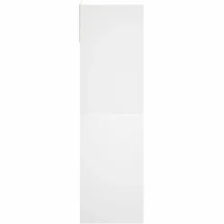 vidaXL Zapatero de madera de ingeniería 60x34x116 cm Blanco