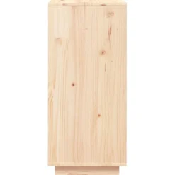 vidaXL Productos Del Hogar-Zapatero de madera maciza de pino 35x35x80 cm