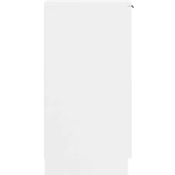 vidaXL Zapatero de madera contrachapada 30x35x70 cm Blanco Discount