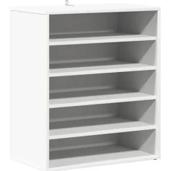 vidaXL Productos Del Hogar-Zapatero de madera contrachapada 60x35x70 cm