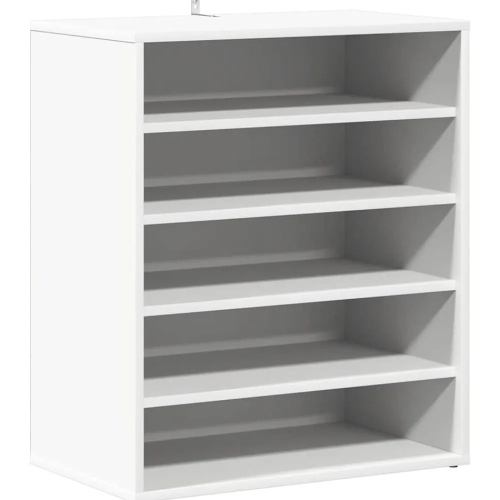 vidaXL Productos Del Hogar-Zapatero de madera contrachapada 60x35x70 cm