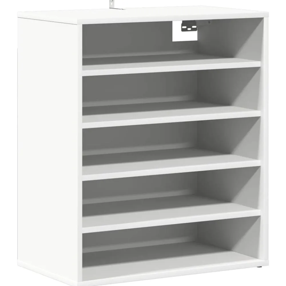 vidaXL Productos Del Hogar-Zapatero de madera contrachapada 60x35x70 cm