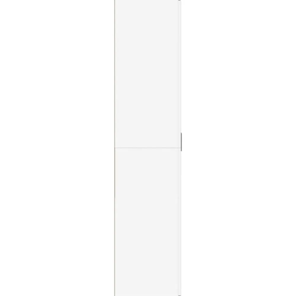 vidaXL Zapatero de madera de ingeniería 80x39x178 cm Blanco Hot