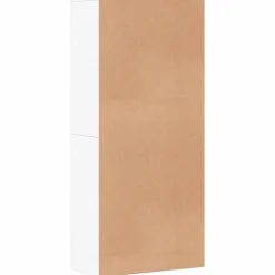 vidaXL Zapatero de madera de ingeniería 80x39x178 cm Blanco Hot