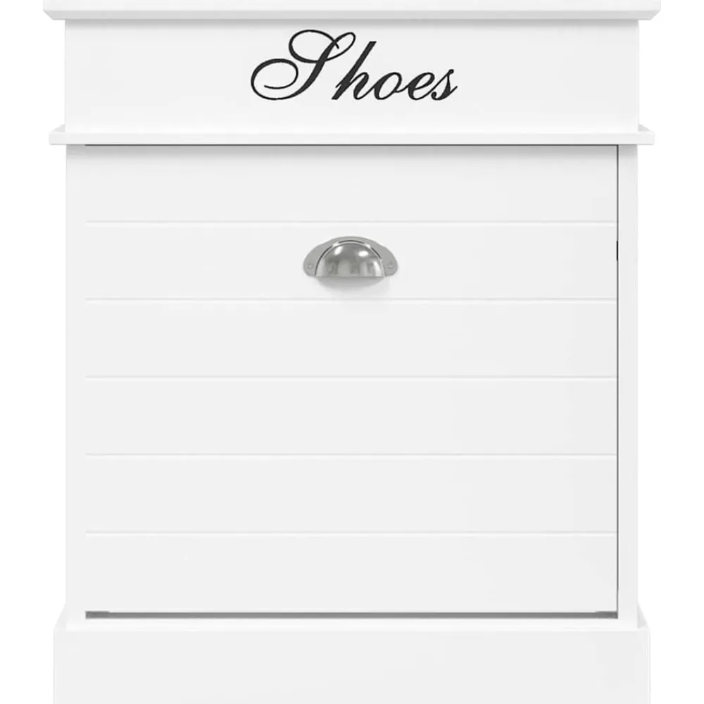 vidaXL Productos Del Hogar-Zapatero de madera de Paulownia 50x28x58 cm