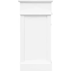 vidaXL Productos Del Hogar-Zapatero de madera de Paulownia 50x28x58 cm