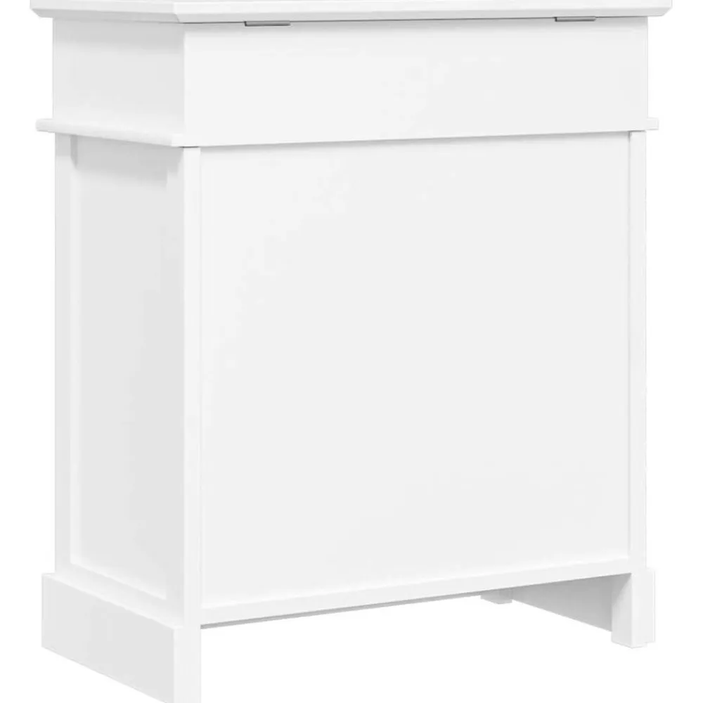 vidaXL Productos Del Hogar-Zapatero de madera de Paulownia 50x28x58 cm