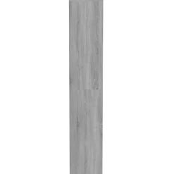 vidaXL Zapatero de madera contrachapada 54x34x183 cm Gris sonoma Best