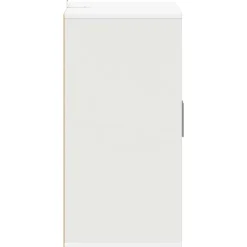 vidaXL Zapatero de madera de ingeniería 60x35x70 cm Blanco Discount