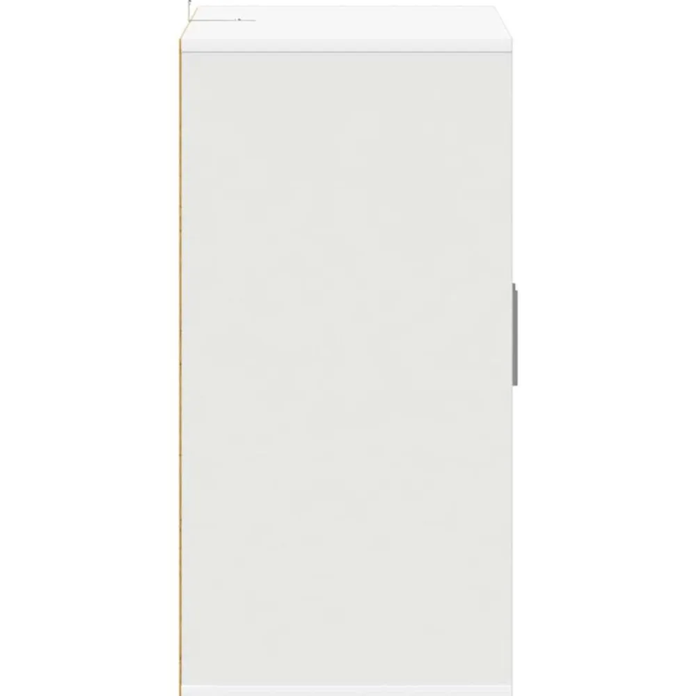 vidaXL Zapatero de madera de ingeniería 60x35x70 cm Blanco Discount