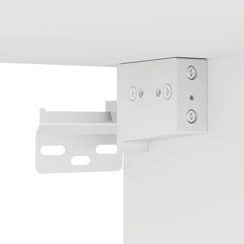 vidaXL Zapatero de madera de ingeniería 60x35x70 cm Blanco Discount