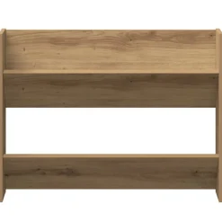 vidaXL Productos Del Hogar-Zapatero de pared madera ingeniería 80x18x60 cm