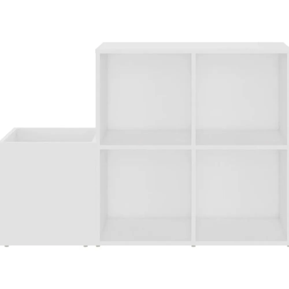 vidaXL Productos Del Hogar-Zapatero de recibidor madera contrachapada 105x35,5x70cm