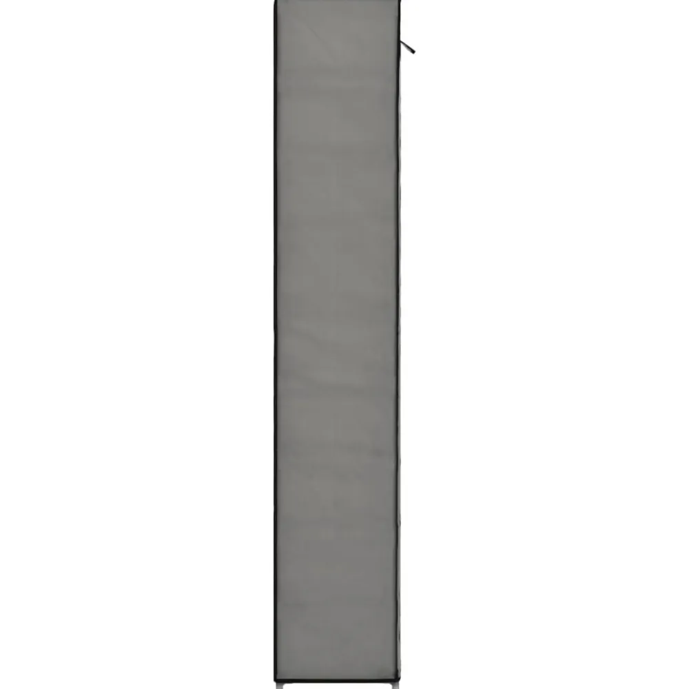 vidaXL Productos Del Hogar-Zapatero de tela con funda 57x29x162 cm